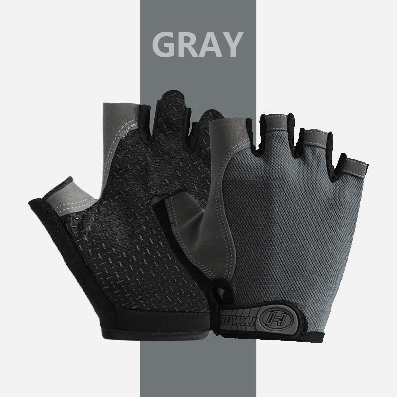 Breathable Half-Finger Cycling & Fitness Gloves | Anti-Slip Sport Training Gloves for Men & Women