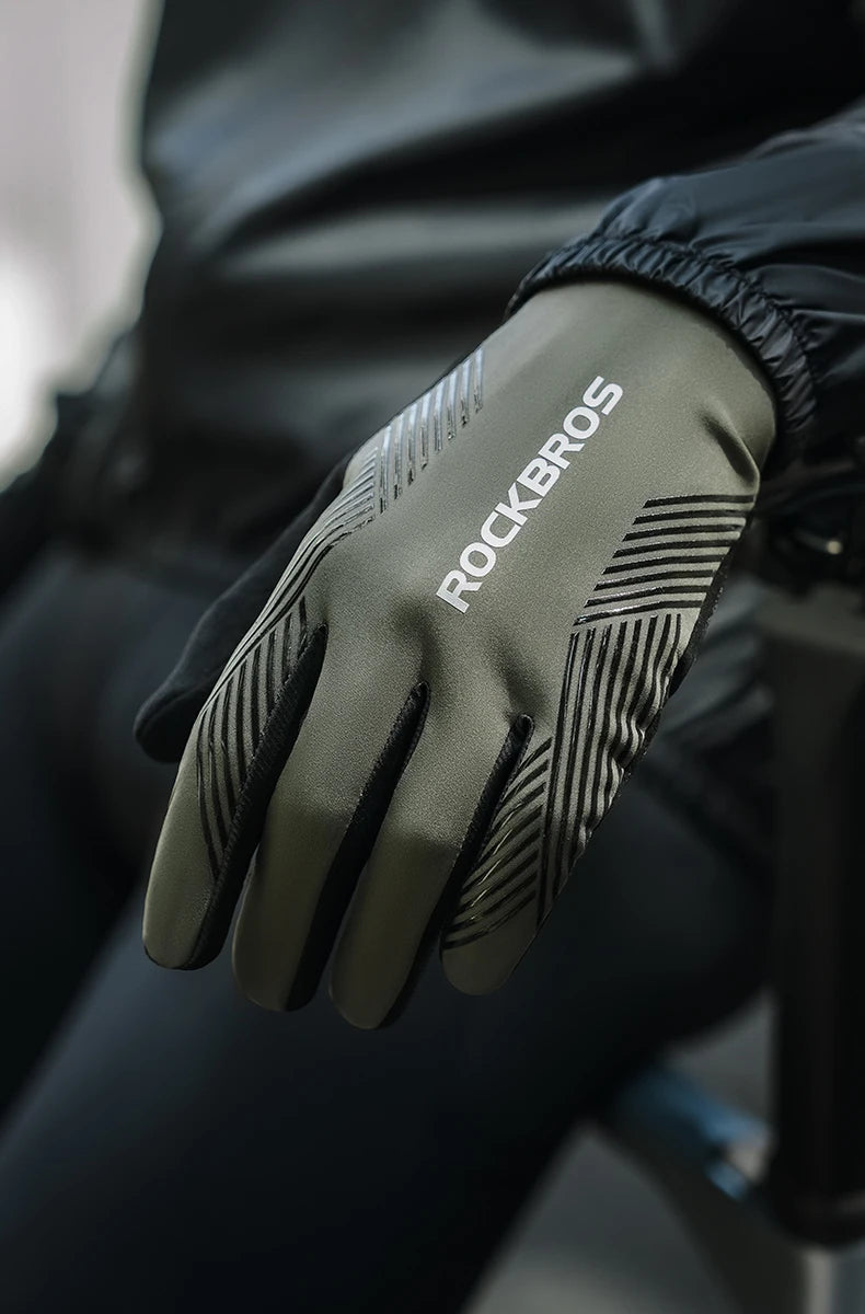 Touchscreen Cycling Gloves – Breathable, Anti-Slip Gloves for Spring/Summer MTB, Road Bike, Gym & Running