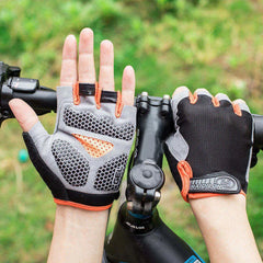 Breathable Half-Finger Cycling & Fitness Gloves | Anti-Slip Sport Training Gloves for Men & Women