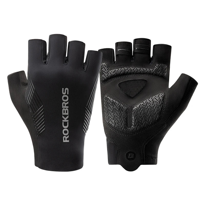 Touchscreen Cycling Gloves – Breathable, Anti-Slip Gloves for Spring/Summer MTB, Road Bike, Gym & Running