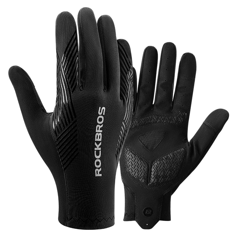 Touchscreen Cycling Gloves – Breathable, Anti-Slip Gloves for Spring/Summer MTB, Road Bike, Gym & Running