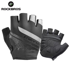 Half-Finger Cycling Gloves – Shockproof, Wear-Resistant, Breathable MTB Road Bike Gloves