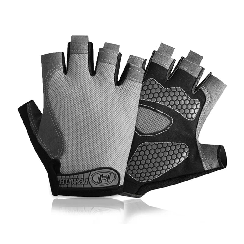 Breathable Half-Finger Cycling & Fitness Gloves | Anti-Slip Sport Training Gloves for Men & Women